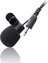 BELLMAN BE9127 externe Tie-Clip microfoon - dasspeld microfoon - aansluitkabel 4,9m - 2,5 mm plug