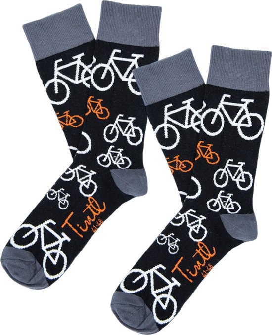 Tintl socks unisex sokken | Black & white - Amsterdam (2 paar - maat 41-46)