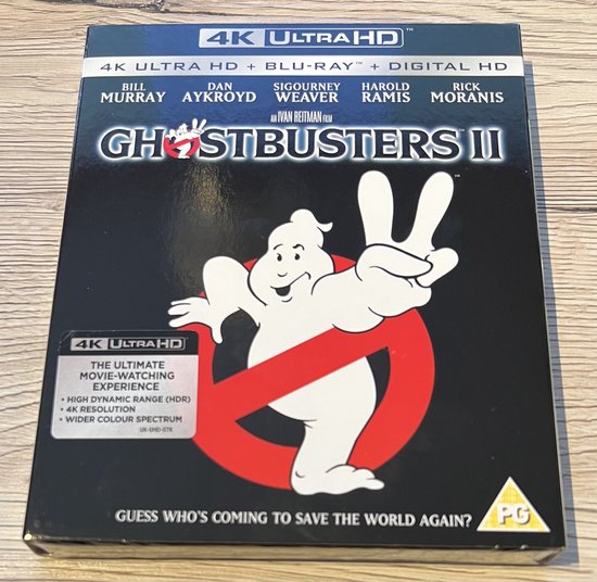 Ghostbusters 2 4k Ultra Hd Blu Ray Uk Import Nl Ondertiteld Dan Akroyd Dvds 