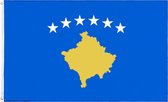 VlagDirect - Kosovaarse vlag - Kosovo vlag - 90 x 150 cm.