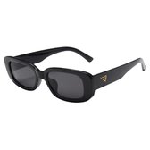 Viveux® - Zwarte Zonnebril - Vierkant - Rechthoekig - Zonnebril Heren - Zonnebril Dames