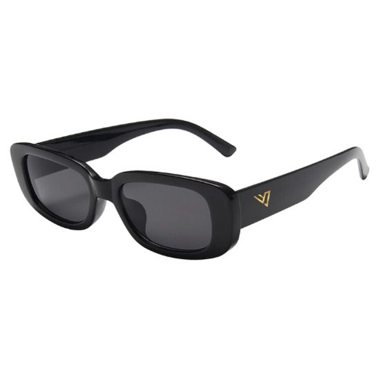 Slapen tevredenheid Beweegt niet VIVEUX® Zwarte Zonnebril - Vierkant - Rechthoekig - Zonnebril Heren -  Zonnebril Dames | bol.com