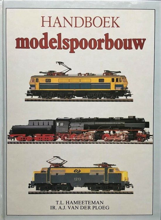 Handboek modelspoorbouw - cover