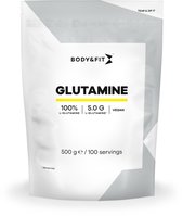 Body & Fit L-Glutamine - Aminozuren Supplement - Sportsupplement - 100 Doseringen (500 gram)
