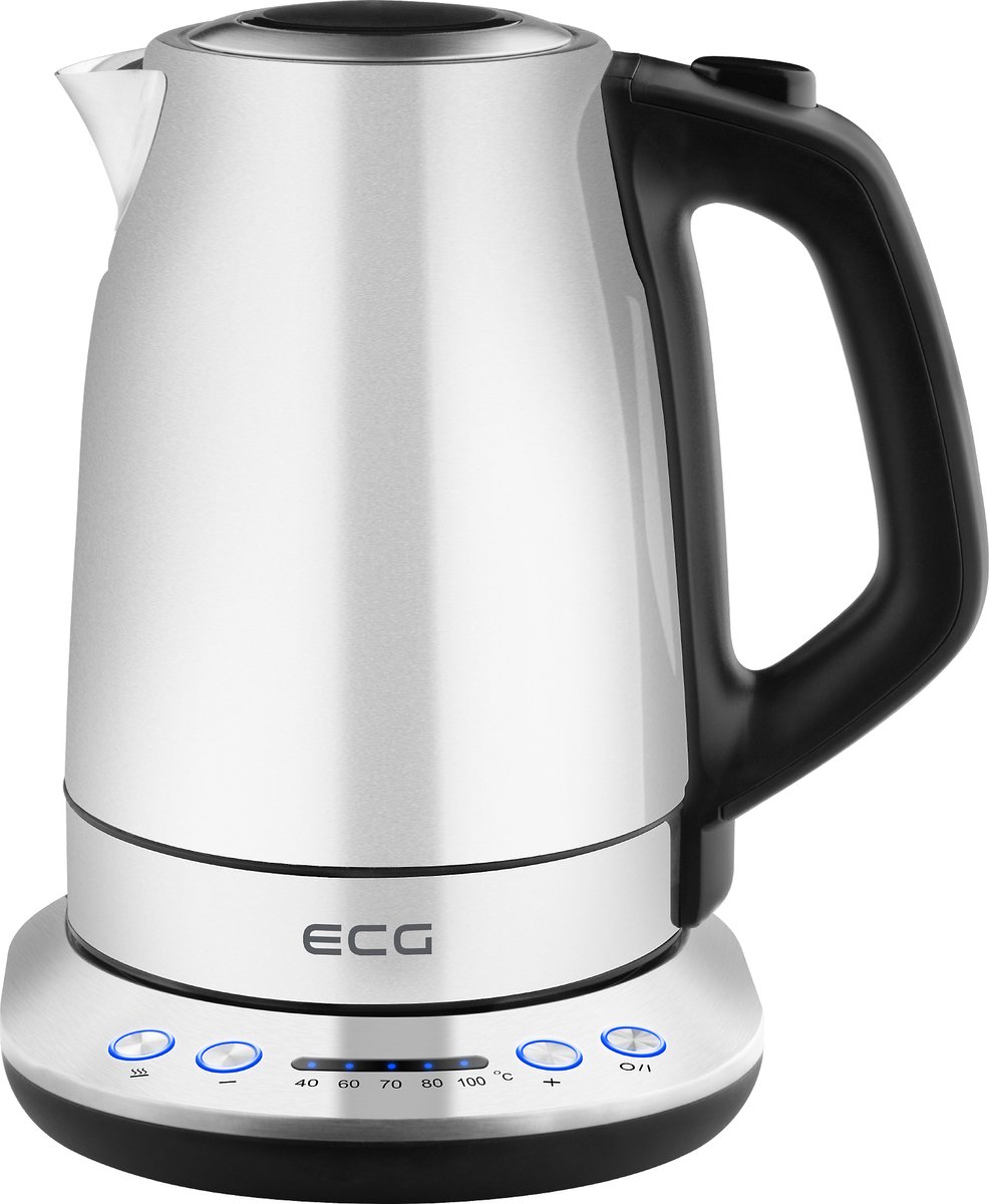 Solis Vario Temp Kettle - Type 5516 - Bouilloire - Argent