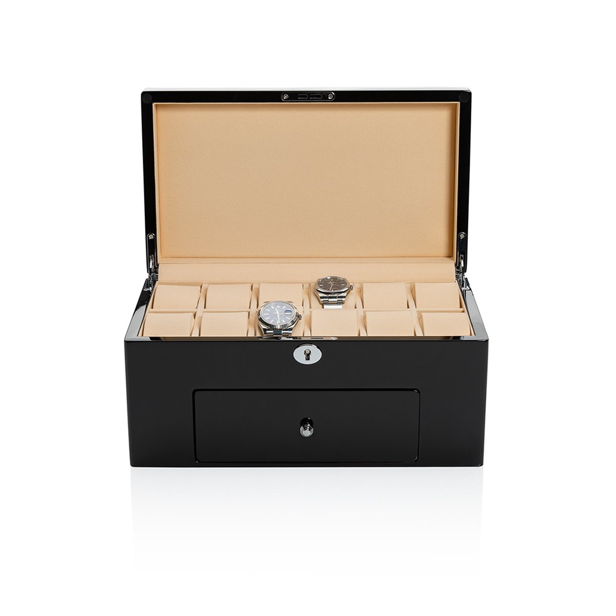 Horlogebox, Sieradenbox, Horloge opberg doos voor 20 horloges | bol.com