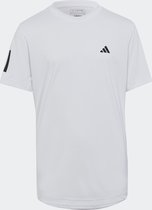 adidas Performance Club Tennis 3-Stripes T-shirt - Kinderen - Wit- 140