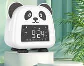 Bol.com 1200mA Lithium Oplaadbare Baby Slaaptrainer 2022 Panda wit/zwart- Draagbaar aanbieding