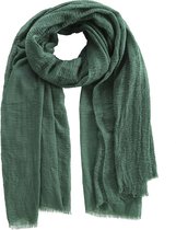 Emilie scarves The all time essential scarf - sjaal - emerald groen - linnen - viscose