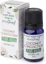 Plantaardige Aroma Geurolie - Kokosnoot - 10ml - Geurolie Voor Aromadiffuser - Huisparfum