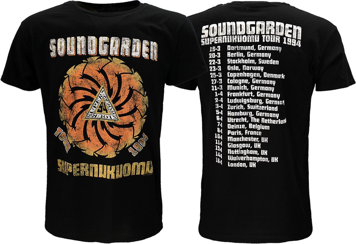 Soundgarden Superunknown Tour ‘94 T-Shirt - Officiële Merchandise - L