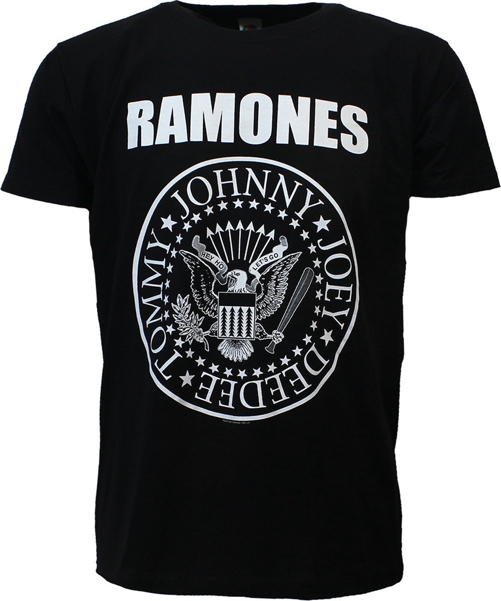 The Ramones Presidential Seal T-Shirt - Officiële Merchandise - L