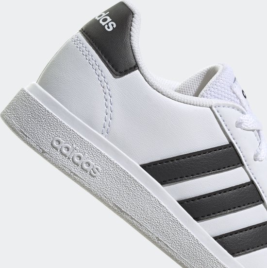 Baskets Adidas Original Grand Court 2.0 K Blanc - Streetwear - Enfant