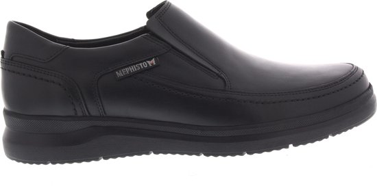 Mephisto ANDY RANDY - Volwassenen Instappers - Kleur: Zwart - Maat: 44