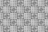 Fotobehang - Vlies Behang - Mozaïek - Patroon - Geometrisch - Ornament - 416 x 290 cm