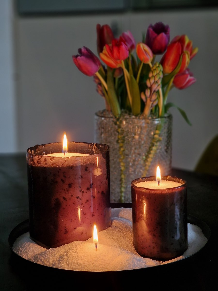 Bougie perlée 500g et 20 mèches – Lumea Candle