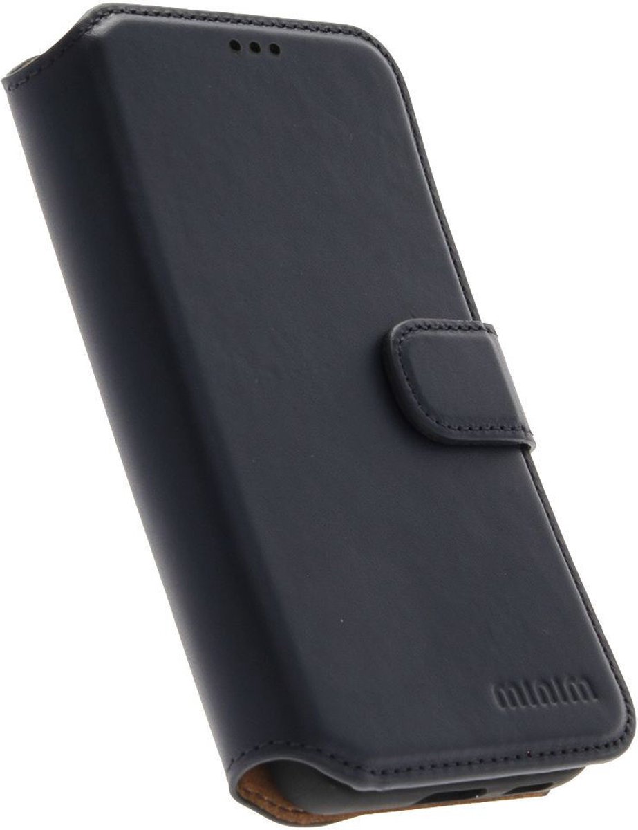 Minim 2-in-1 Samsung Galaxy S23 Hoesje Book Case en Back Cover Blauw