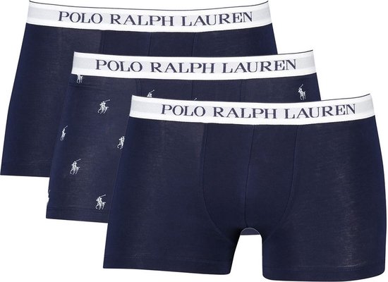 Wolf in schaapskleren Ontslag nemen Productief Polo Ralph Lauren Classic-3 Pack-Trunk Heren Onderbroek -Large | bol.com