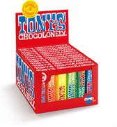 Tony's Chocolonely Proeverijtje Chocolade Verjaardag of Vaderdag Cadeau Repen - 12 pack Geschenkset voor Man en Vrouw