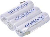 Panasonic eneloop Reihe F1x3 Accupack Aantal cellen: 3 Batterijgrootte: AA (penlite) Z-soldeerlip NiMH 3.6 V 1900 mAh