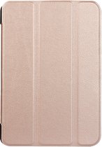 Shop4 - Samsung Galaxy Tab S8 Ultra Hoes - Smart Book Case Roségoud
