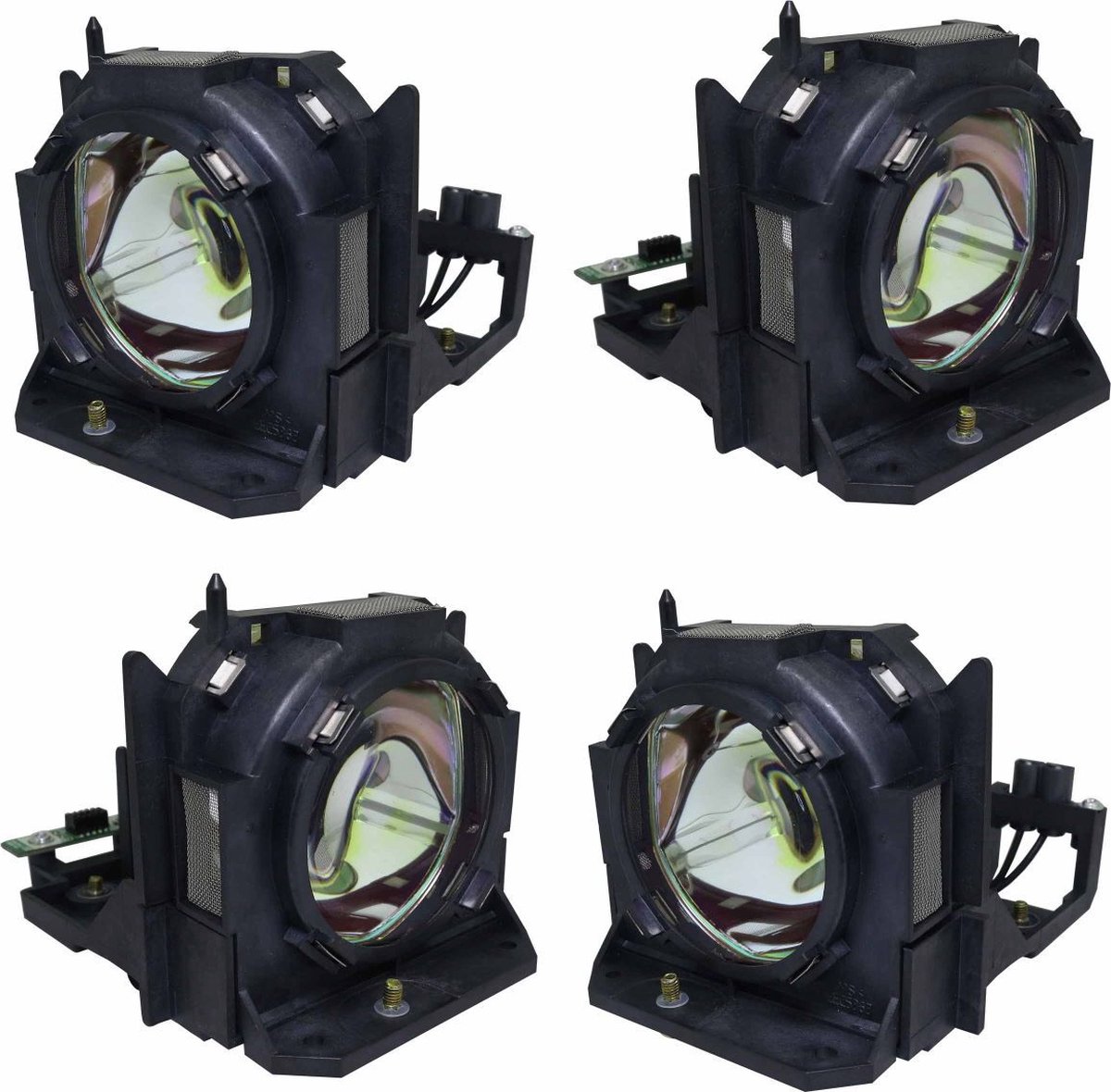 Beamerlamp geschikt voor de PANASONIC PT-DW100E beamer, lamp code ET-LAD12KF. Bevat originele SHP lamp, prestaties gelijk aan origineel.