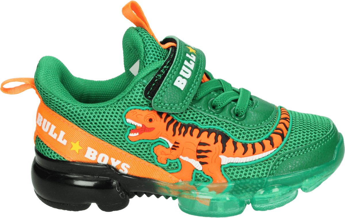 Bull Boys - DNAL2130 AS40151 - Lage schoenen - Kleur: Groen - Maat: 34