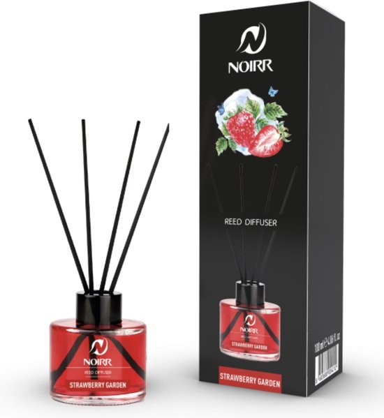 Noirr Strawberry Garden Bâtons parfumés - Parfum d'ambiance - Parfum d'ambiance 100ML