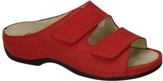 Berkemann -Dames - rood - slippers & muiltjes - maat 37.5
