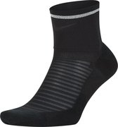 NIKE Spark Cushion Ankle Sokken Mannen Black / Reflective - Maat 38 1/2-40 1/2