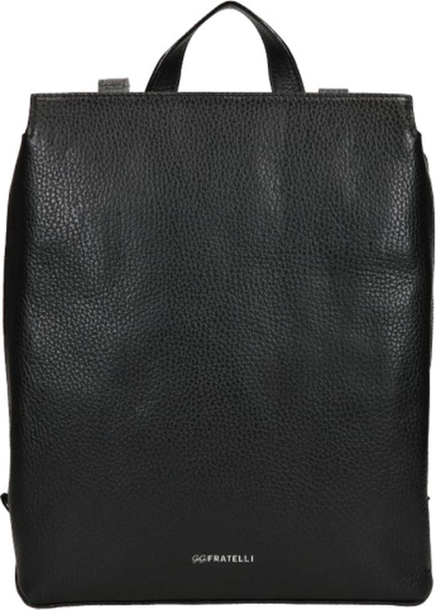 Gigi Fratelli Rugtas / Rugzak - Romance - 6 Liter - Leer - Zwart