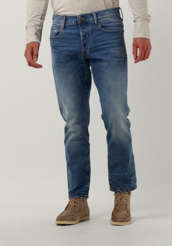 Miniatuur Pijnboom rol G-Star Raw 3301 Regular Tapered Jeans Heren - Broek - Blauw - Maat 30/32 |  bol.com