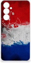 Telefoon Hoesje Geschikt voor Samsung Galaxy A54 5G Mobiel Case Nederlandse Vlag