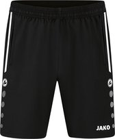 Jako - Short Allround - Zwarte Shorts Kinderen-128