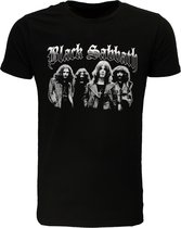 T-shirt photo noir et Wit de Zwart Sabbath - Merchandise officielle