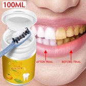 Poudre de Blanchiment des Dents - Enlever la Plaque Dentaire | Nettoyage des dents - Hygiène des dents | Blanchissement dentaire | Dents Witte Buccales - Soin 50g