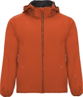 Soft shell jas Oranje / Zwart Siberia merk Roly maat XL