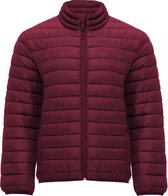 Gewatteerde jas met donsvulling Donker Rood model Finland merk Roly maat L