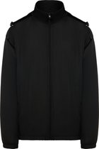 Zwarte lichtgewicht waterafstotende jas 'Makalu' maat L merk Roly