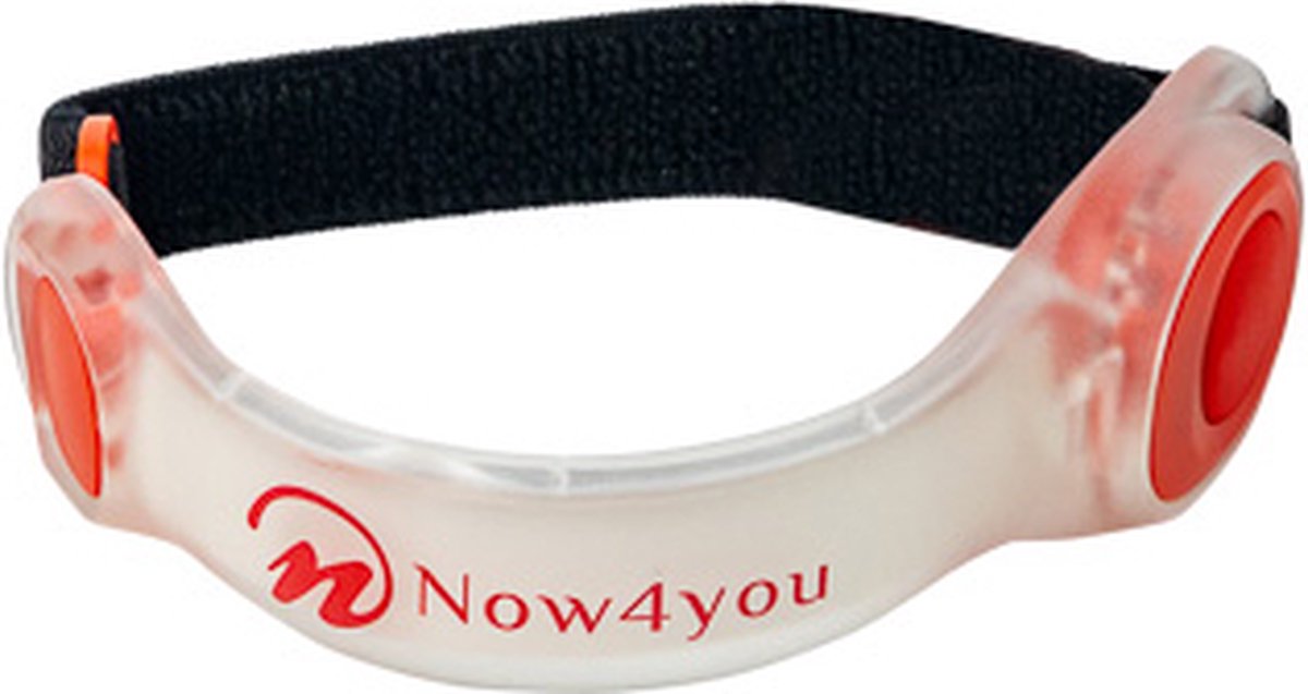 Now4you hardloop verlichting kleur Rood