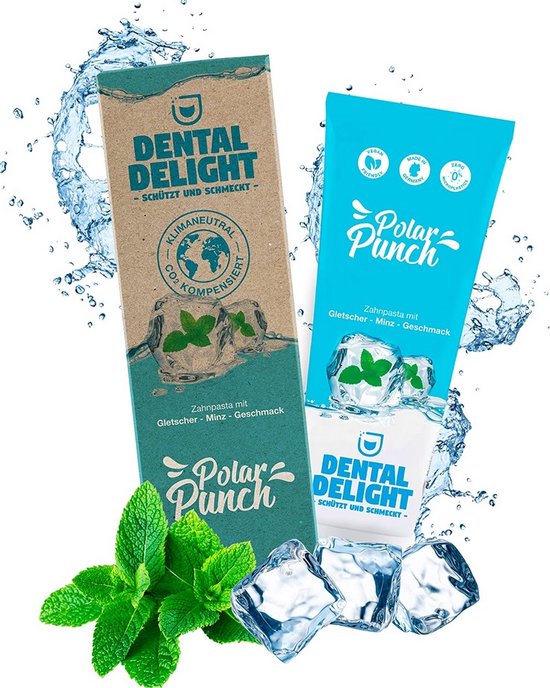 Tandpasta Polar Punch 75 ml Dental Delight Vegan toothpaste bol