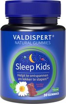 Valdispert Kids Sleep gummy - Kamille helpt te ontspannen en lekker te slapen* - 30 gummies met grote korting