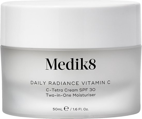 Foto: Medik8 daily radiance vitamin c moisturiser met spf30 50 ml