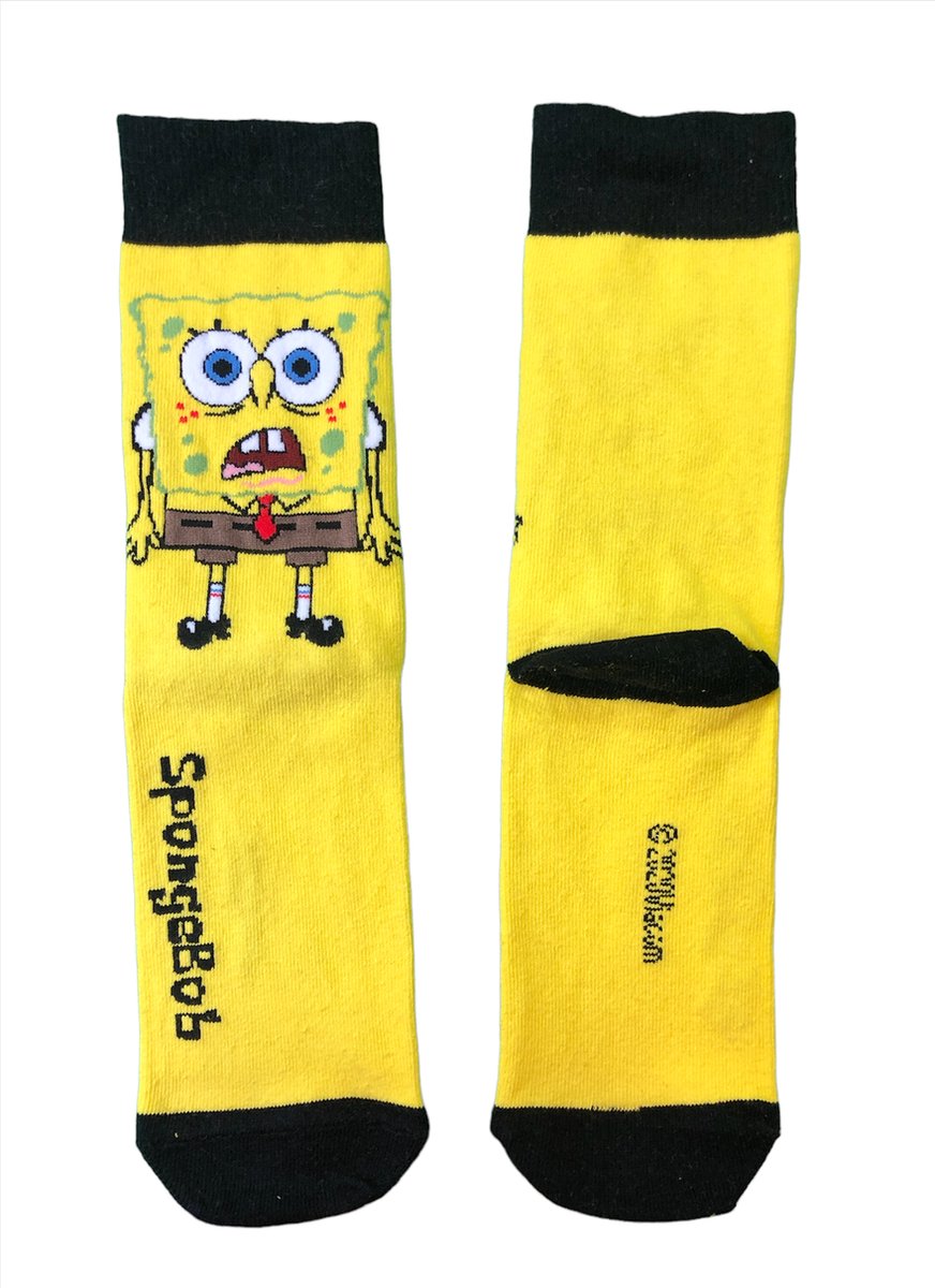 Sockston Socks -Spongebob Socks - Cartoon Socks - Grappige Sokken - Vrolijke Sokken