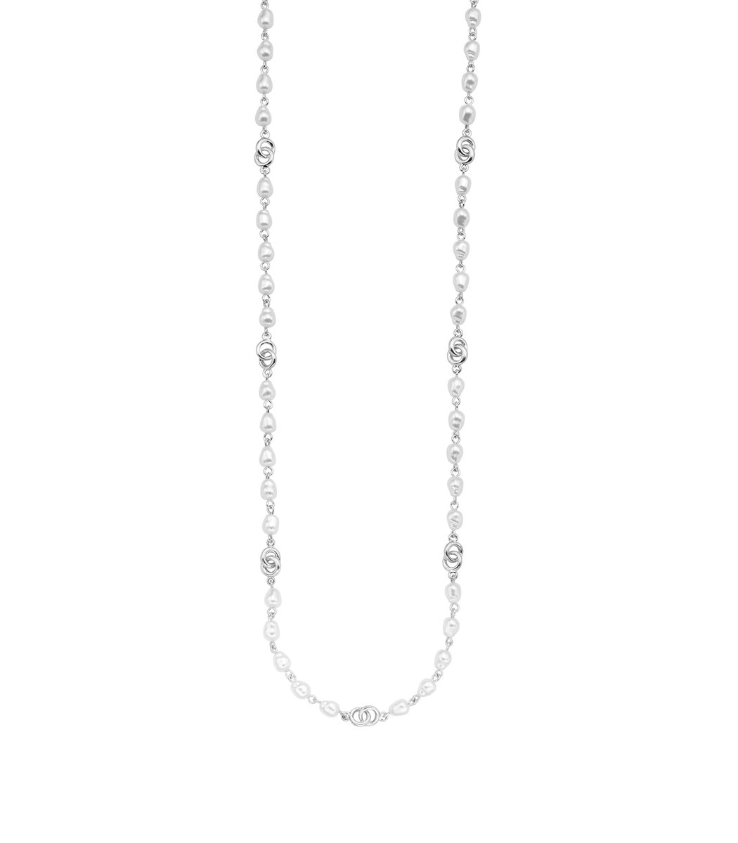 Les Cordes - Halsketting - Collier - DAFILANG - Zilver - Metaal - Sieraad Dames - Juwelen