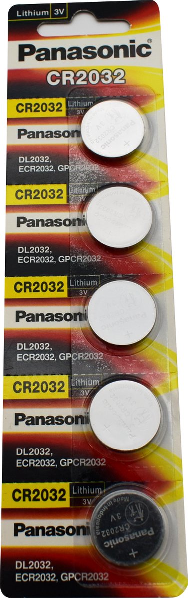 Batterij Panasonic CR2032