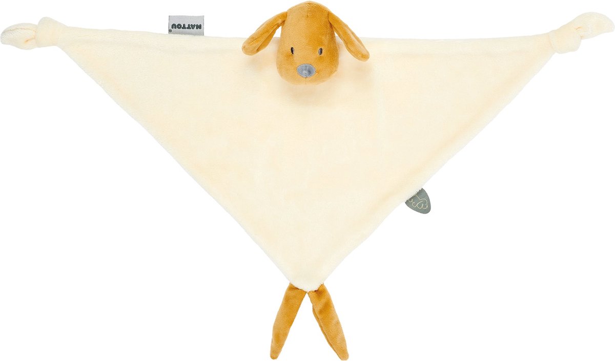 Doudou Plat Nattou , Chien Charlie, Compagnon De Route Dès La Doudou Vache