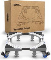 Membeli Wasmachine Verhoger met Wieltjes - Wasmachine Opbouwmeubel - Meubelroller - Universele Verhoging - Anti-Vibratie Dempers - Max 300kg
