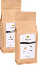 Vanneau Espresso - Espresso Dark Roast Koffiebonen - 2x 1000g
