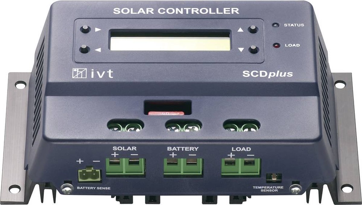 IVT SCDplus 15A Laadregelaar voor zonne-energie PWM 12 V, 24 V 15 A